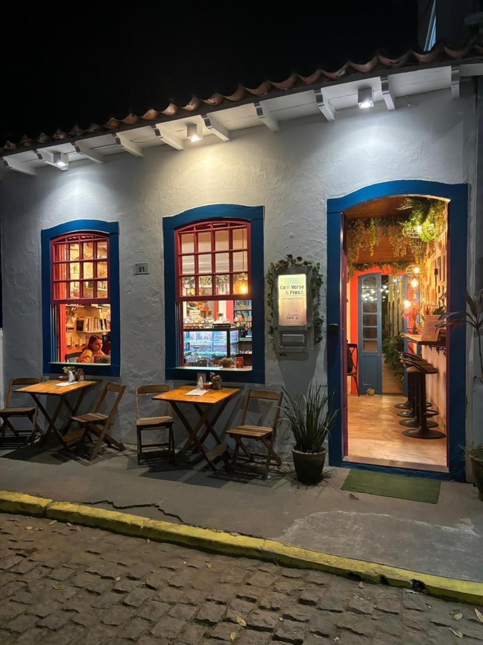 Com Verso e Prosa RePouso e Café Parati Exterior foto
