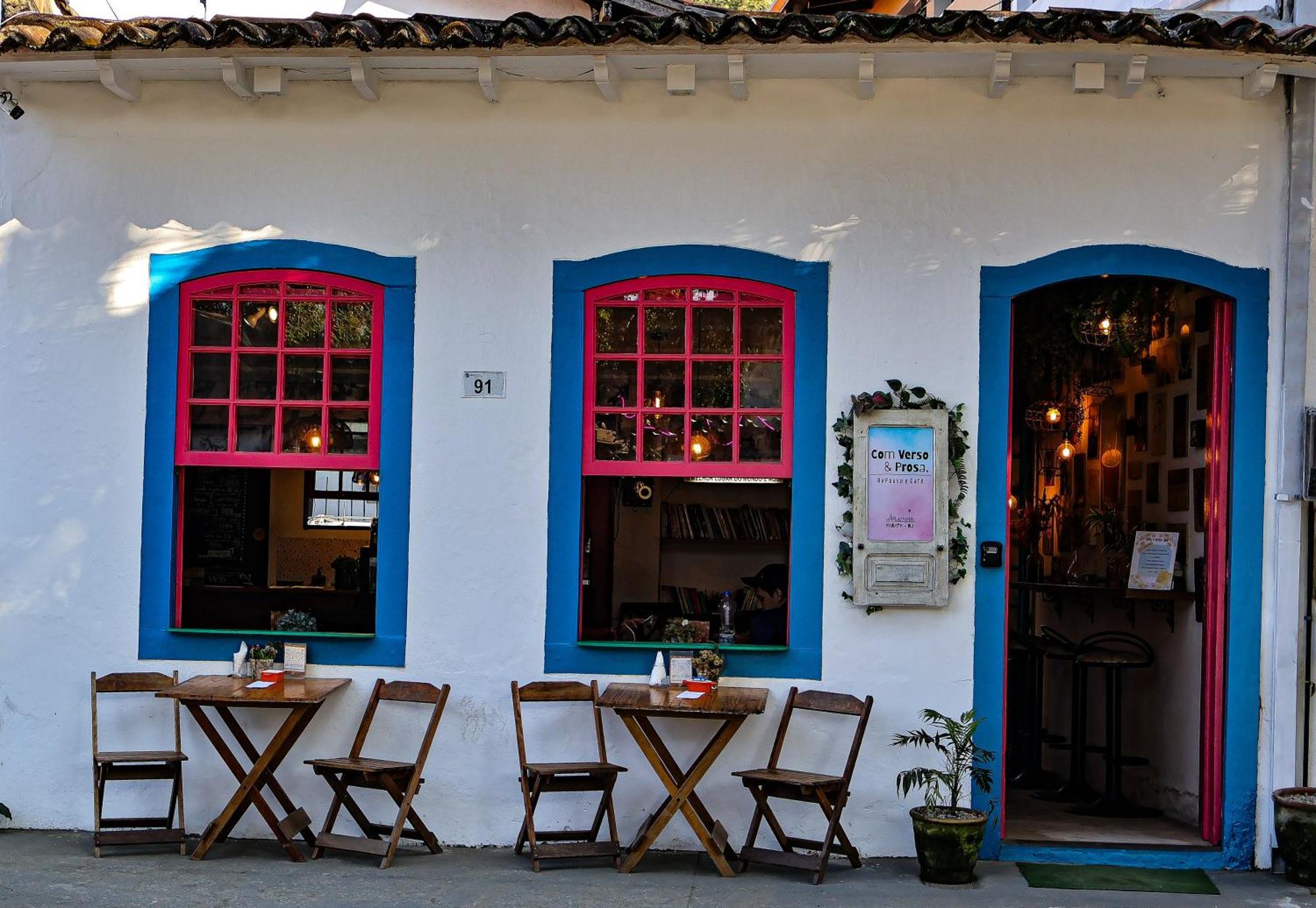 Com Verso e Prosa RePouso e Café Parati Exterior foto